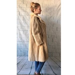 Vintage Swing Fur Coat